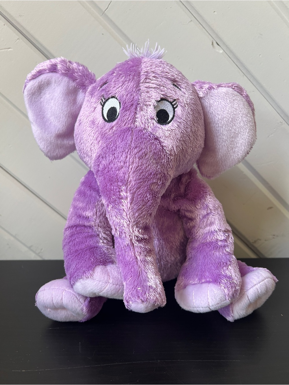 Kohl's Cares Dr. Seuss “The Nose Book” Purple Elephant Pool Buddy Plush